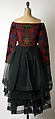 Ensemble, Romeo Gigli (Italian, born 1949), (a) cotton; (b) synthetic, Italian