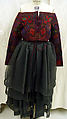 Ensemble, Romeo Gigli (Italian, born 1949), (a) cotton; (b) synthetic, Italian