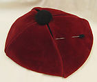 Hat, House of Dior (French, founded 1946), (a) synthetic; (b) synthetic, metal, French