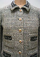 Suit, House of Chanel (French, founded 1910), a,b) wool, metal, ceramic, French