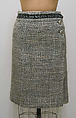 Suit, House of Chanel (French, founded 1910), a,b) wool, metal, ceramic, French