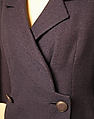 Suit, House of Balenciaga (French, founded 1937), wool, leather, French