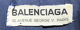 Suit, House of Balenciaga (French, founded 1937), wool, leather, French