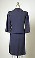 Suit, House of Balenciaga (French, founded 1937), wool, leather, French