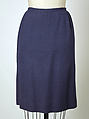 Suit, House of Balenciaga (French, founded 1937), wool, leather, French