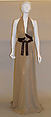 Evening dress, Bill Blass Ltd. (American, founded 1970), silk,glass, American