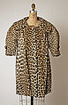 Coat, fur, wool, plastic, American