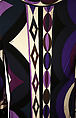 Bodysuit, Emilio Pucci (Italian, Florence 1914–1992), silk, Italian