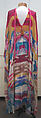 Evening dress, Hanae Mori (French, 1977–2004), silk, rayon, Japanese