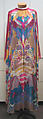 Evening dress, Hanae Mori (French, 1977–2004), silk, rayon, Japanese
