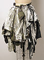 Ensemble, Preen (British, founded 1996), a) cotton, aluminum
b) elastic, aluminum
c) cotton, wool, elastic, British