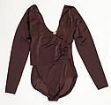Leotard, Bonnie August  American, Lycra blend, American