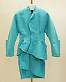 Suit, Mugler (French, founded 1974), a,b) cotton, French