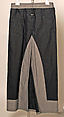 Ensemble, Sandra Kuratle (Swiss, born 1966) for, a,b) cotton; c,d) leather, rubber, cotton, Swiss