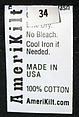 Kilt, Amerikilt (American, founded 2002), a,b) cotton; metal
c) leather; metal, American