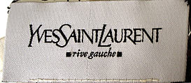 Dress, Yves Saint Laurent (French, founded 1961), silk, French