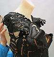 Dress, Roberto Cavalli (Italian, 1940–2024), leather, cotton, synthetic, Italian