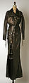 Dress, Roberto Cavalli (Italian, 1940–2024), leather, Italian