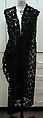 Dress, Yohji Yamamoto (Japanese, born Tokyo, 1943), a) cotton; b) cotton; c)cotton/synthetic blend, Japanese