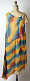 Dress, Yohji Yamamoto (Japanese, born Tokyo, 1943), a,b) silk, Japanese