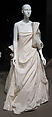Wedding dress, Yohji Yamamoto (Japanese, born Tokyo, 1943), a) cotton, nylon, silk; b) cotton, nylon, Japanese