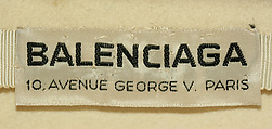 Hat, House of Balenciaga (French, founded 1937), wool, plastic, French