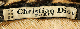 Hat, House of Dior (French, founded 1946), fur, French