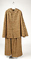Coat, J. P. Adam (British), a,b) wool, British