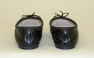 Shoes, House of Chanel (French, founded 1910), leather, French