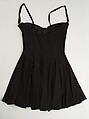 Bathing suit, OMO Norma Kamali (American, born 1978), nylon/lycra, polyester, American