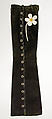 Ensemble, Jacques Laurent, a) leather, metal; b) enamel, metal; c) synthetic; d) leather, metal; e) leather, French