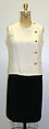 Evening suit, House of Chanel (French, founded 1910), a-r) silk; (s, t) metal, French