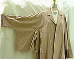 Coat, Yohji Yamamoto (Japanese, born Tokyo, 1943), cotton, Japanese