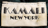 Ensemble, Norma Kamali (American, born 1945), a,b) silk, American