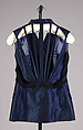 Cocktail suit, Jean Paul Gaultier (French, born 1952), Cotton, silk, elastic, French
