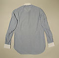 Shirt, Turnbull & Asser (British, founded 1885), cotton, British