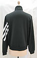 Athletic suit, Y-3 (Japanese and German, founded 2002), a) polyester/cotton blend, rubber; b) cotton, polyester; c) polyester/cotton blend, rubber, nylon, Japanese