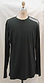 Athletic suit, Y-3 (Japanese and German, founded 2002), a) polyester/cotton blend, rubber; b) cotton, polyester; c) polyester/cotton blend, rubber, nylon, Japanese