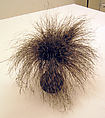 Hat, Philip Treacy (British, born Ireland, 1966), synthetic, feathers, elastic, plastic, silk, British