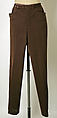 Suit, Rupert Lycett Green (British) for, a,b) wool, rayon, plastic, British