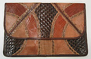 Purse, Carlos Falchi, leather, American