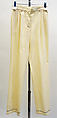 Ensemble, House of Moschino (Italian, founded 1983), a) wool, silk; b) wool, Italian