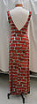 "...Peace and Mix Appeal" collection, House of Moschino (Italian, founded 1983), silk, Italian
