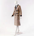 Suit, House of Chanel (French, founded 1910), a) wool, silk, metal; b) wool, silk, French