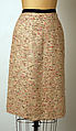Suit, House of Chanel (French, founded 1910), a) wool, silk, metal; b) wool, silk, French
