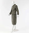 Suit, House of Chanel (French, founded 1910), a) wool, cashmere, silk, metal; b) wool, cashmere, silk, French