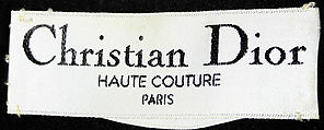 Dress, House of Dior (French, founded 1946), a) silk; b-e) cotton, French