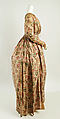Dress, cotton, linen, British