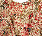 Dress, cotton, linen, British
