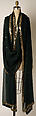 Scarf, House of Dior (French, founded 1946), silk, plastic, rhinestone, French